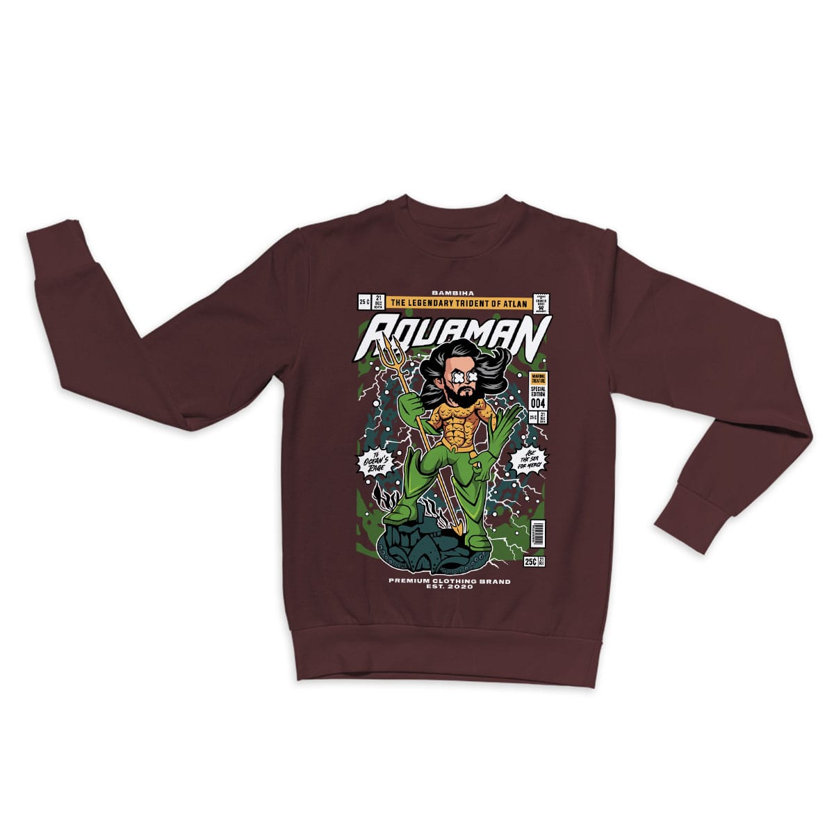 Aquaman Cartoon Sweatshirt
