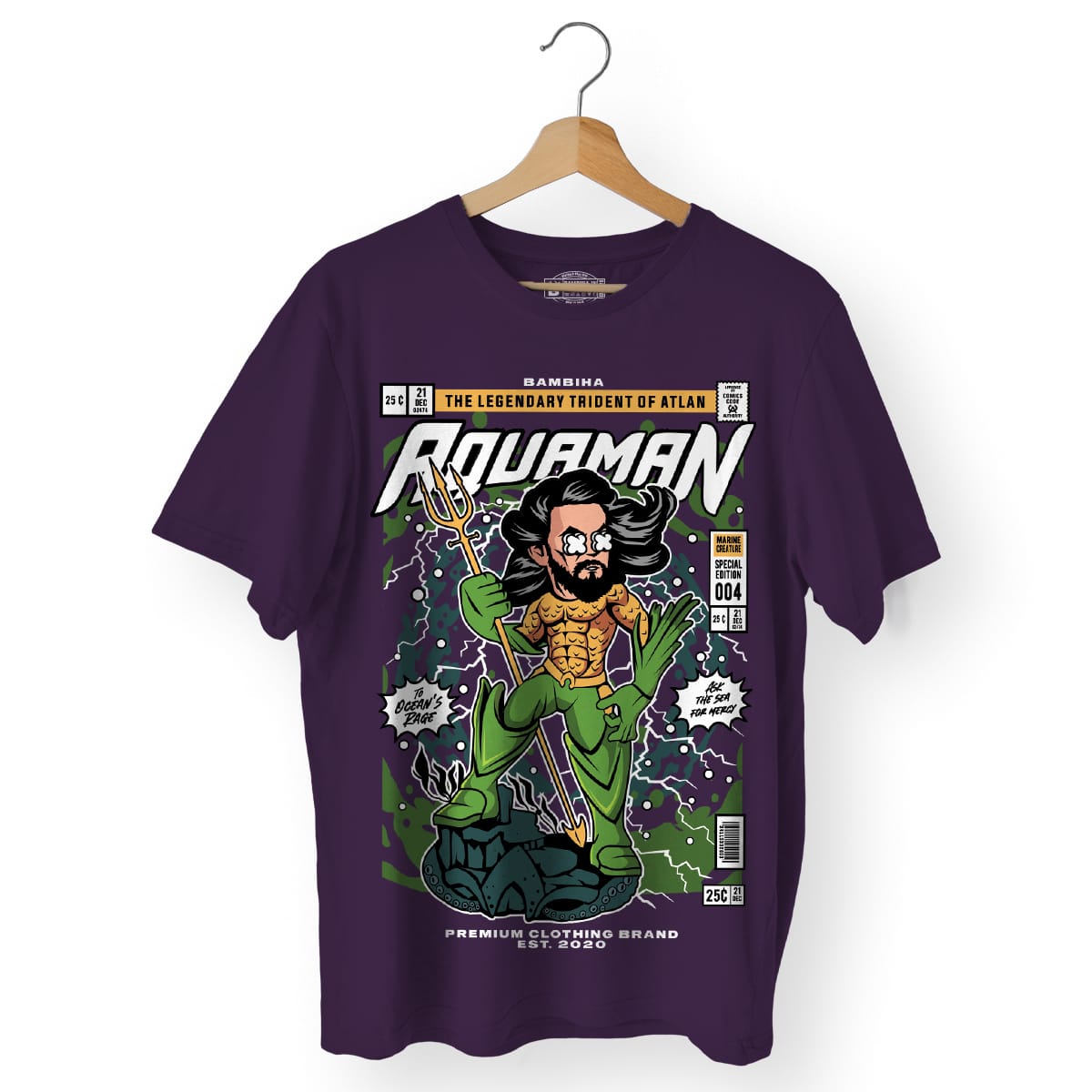 Aquaman Cartoon T-Shirt