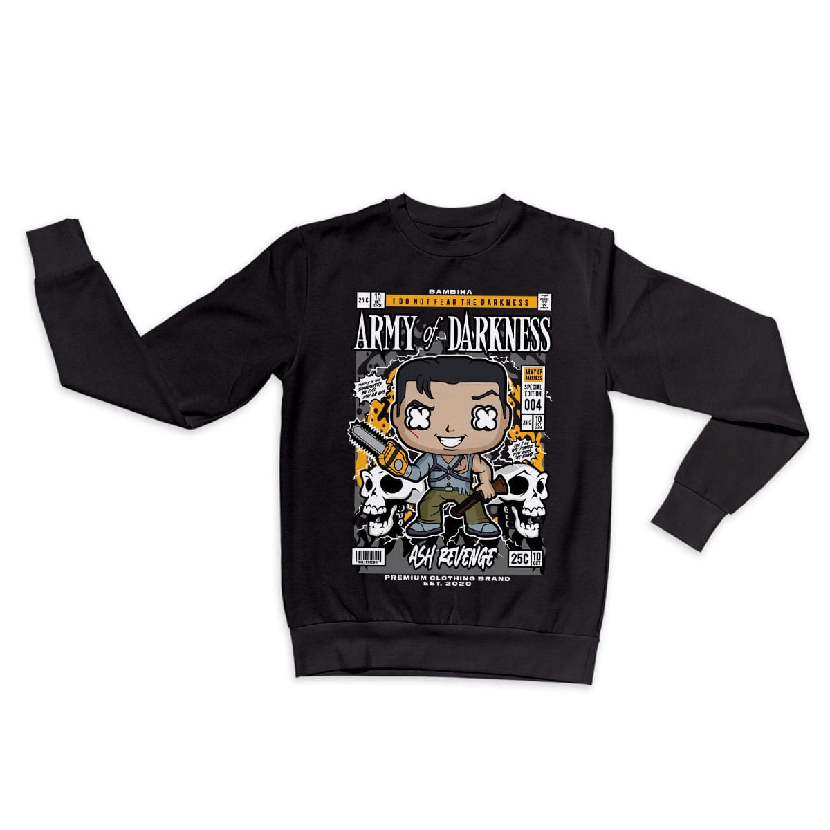 Army of Darkness Ash Cartoon Sweatshirt