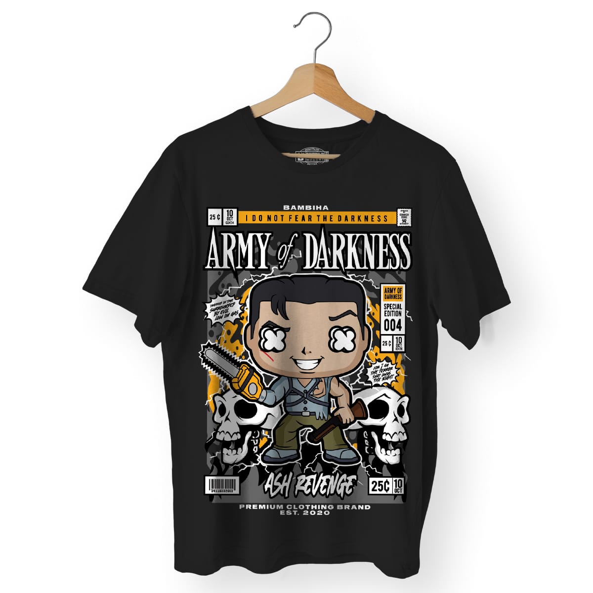 Army of Darkness Ash Cartoon T-Shirt