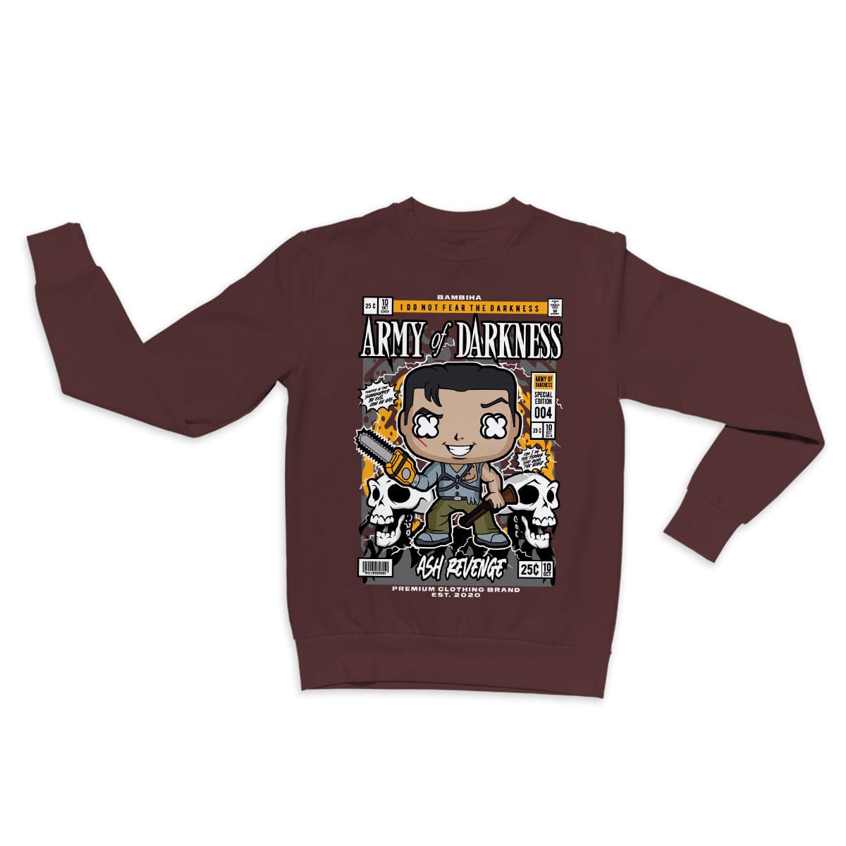 Army of Darkness Ash Cartoon Sweatshirt
