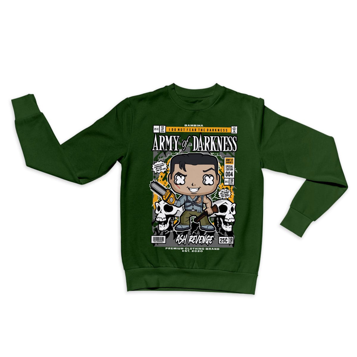Army of Darkness Ash Cartoon Sweatshirt