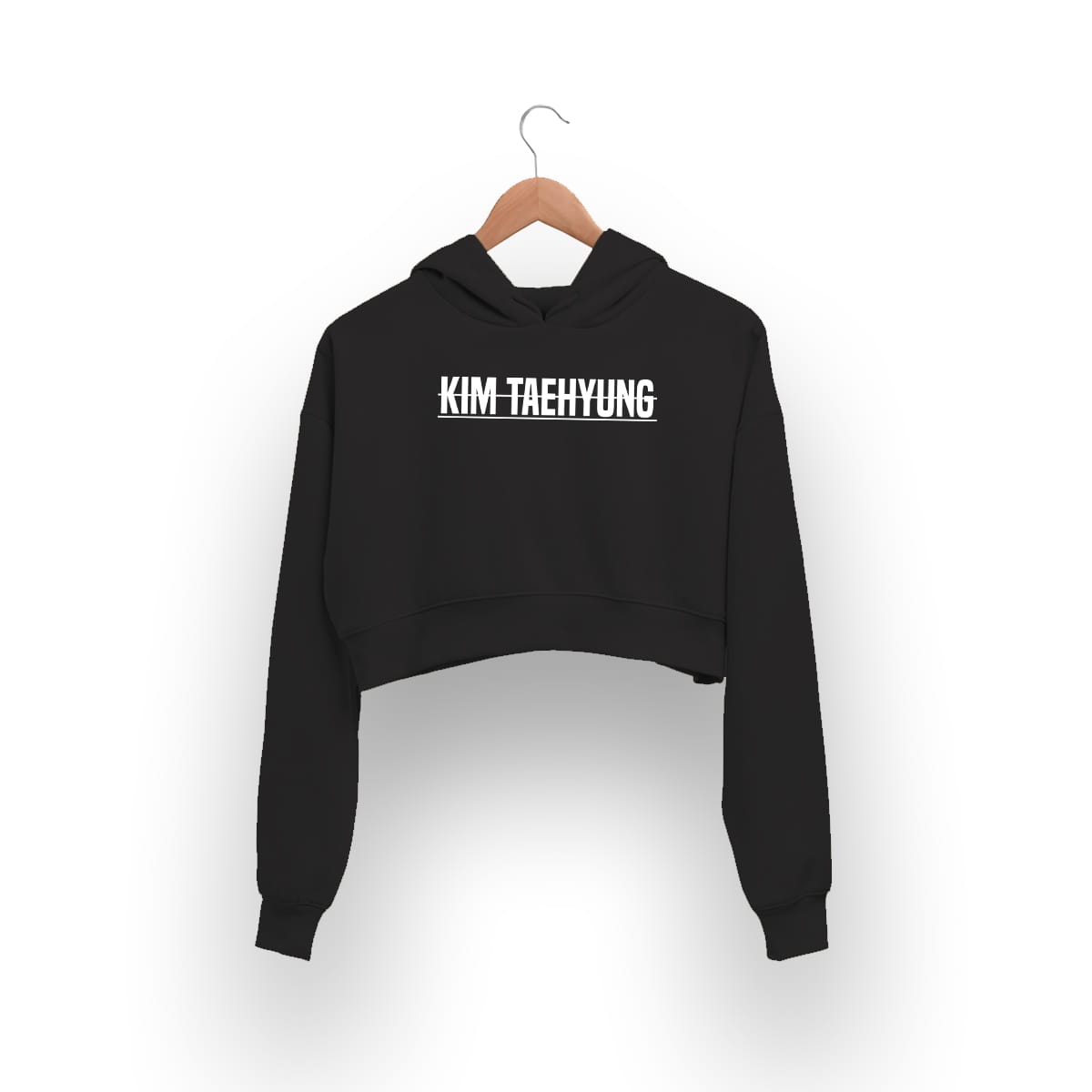 BTS Kim Taehyung Crop Hoodie