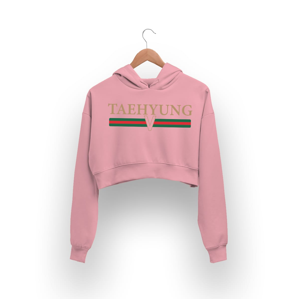 BTS Taehyung V Crop Hoodie