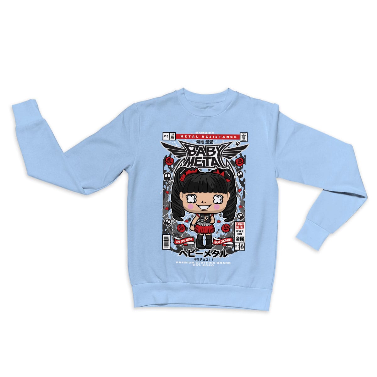 Baby Metal Cartoon Sweatshirt