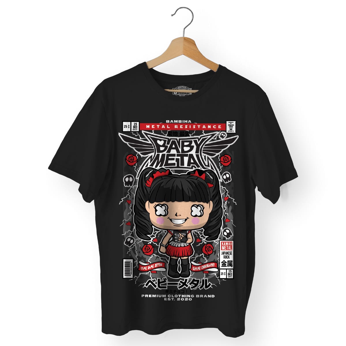 Baby Metal Cartoon T-Shirt