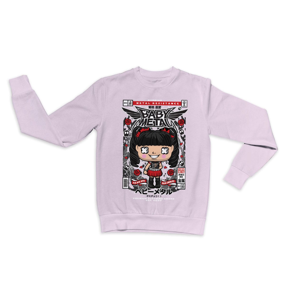 Baby Metal Cartoon Sweatshirt