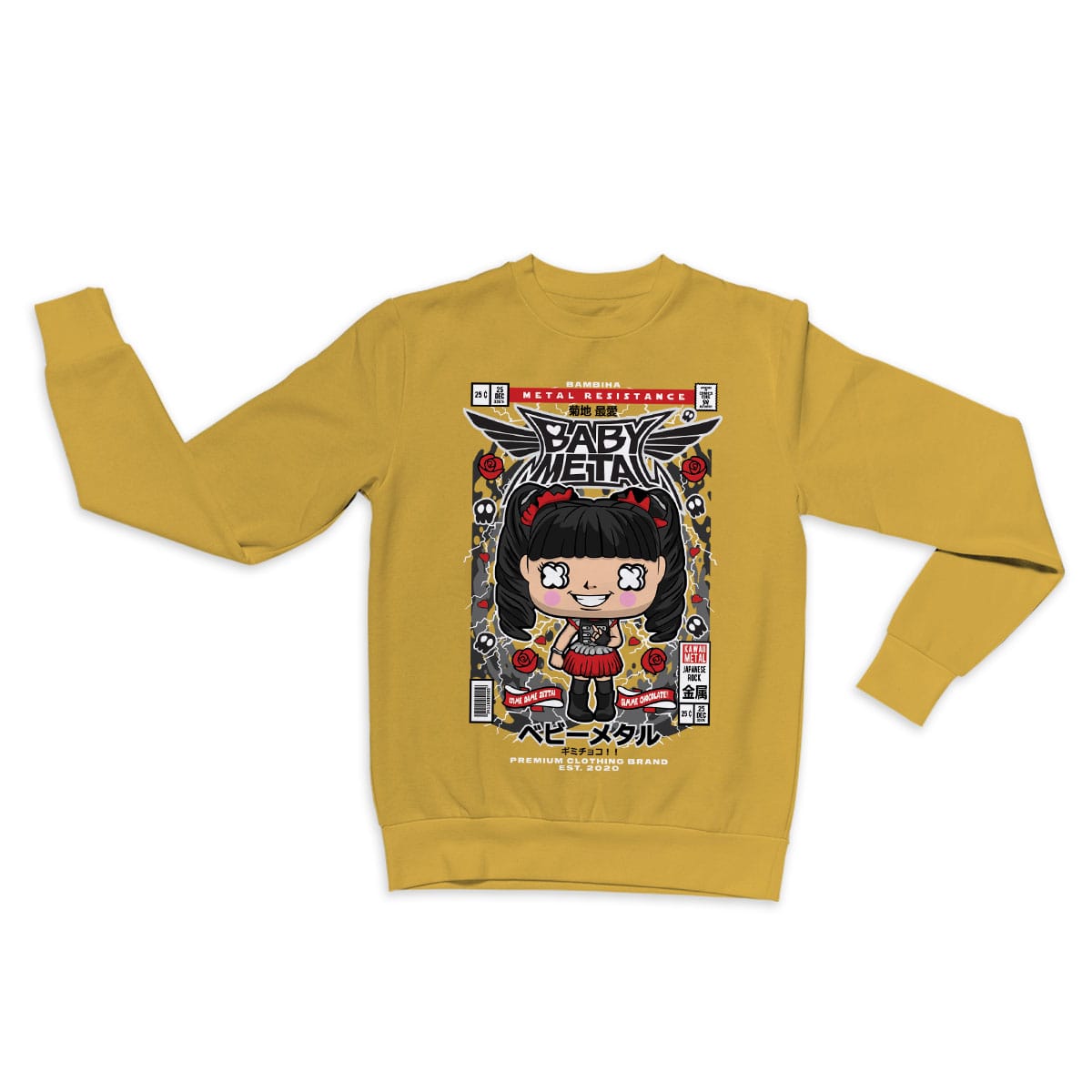 Baby Metal Cartoon Sweatshirt