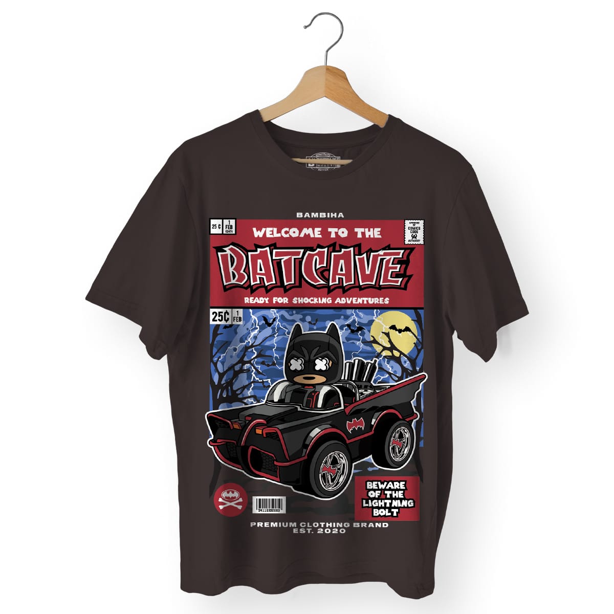 Bat Mobile Cartoon T-Shirt