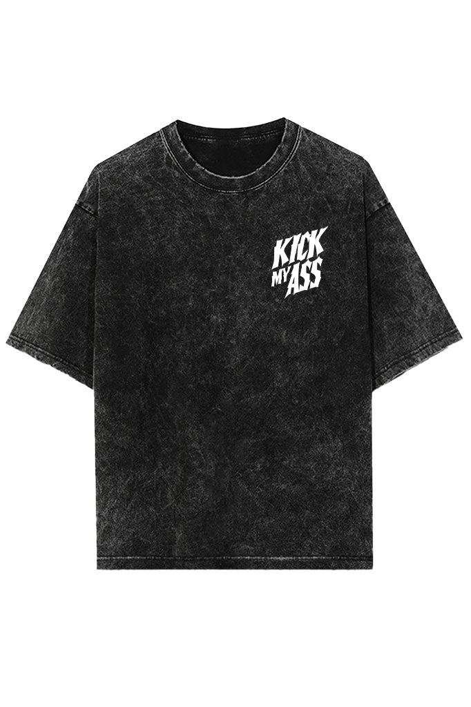 Battle Tested Acid Wash Oversized T-Shirt