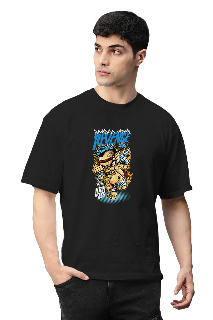 Battle Tested (Front Print) Oversized T-Shirt