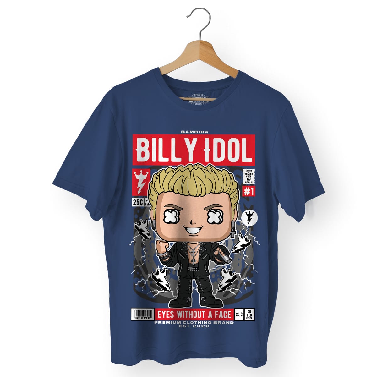Billy Idol Cartoon T-Shirt