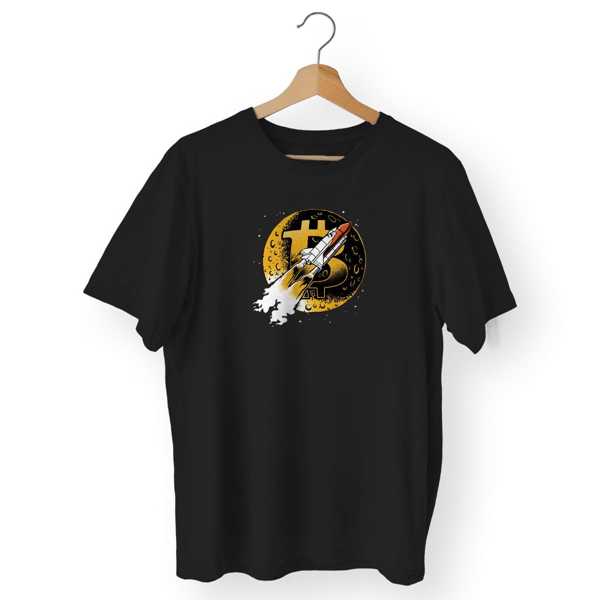 Bitcoin to the Moon T-Shirt