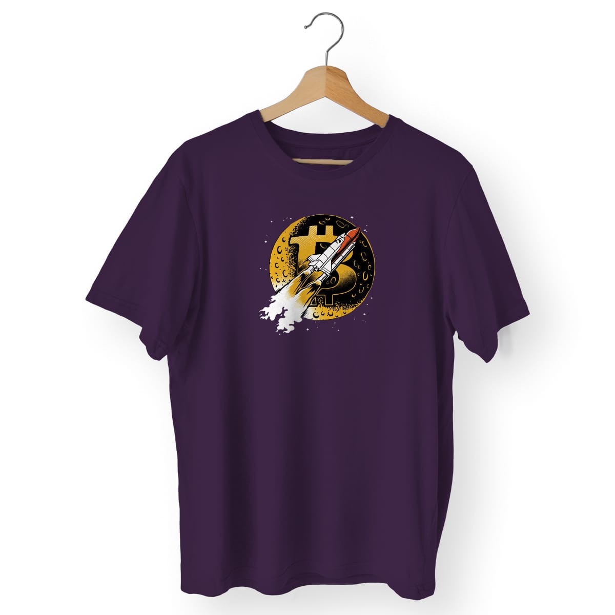 Bitcoin to the Moon T-Shirt