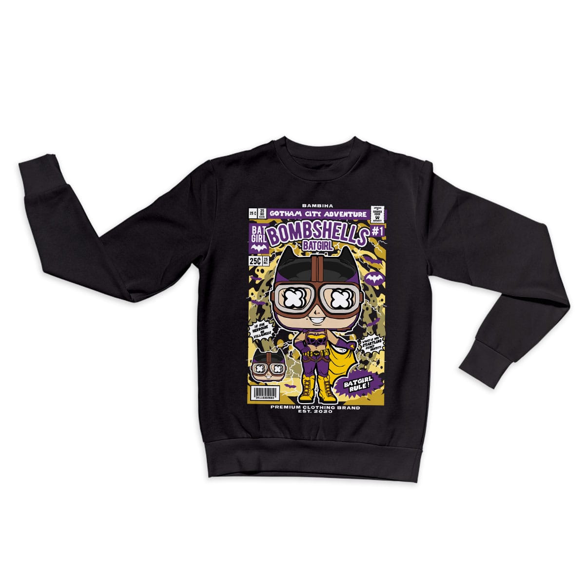 Bombshells Cartoon Sweatshirt