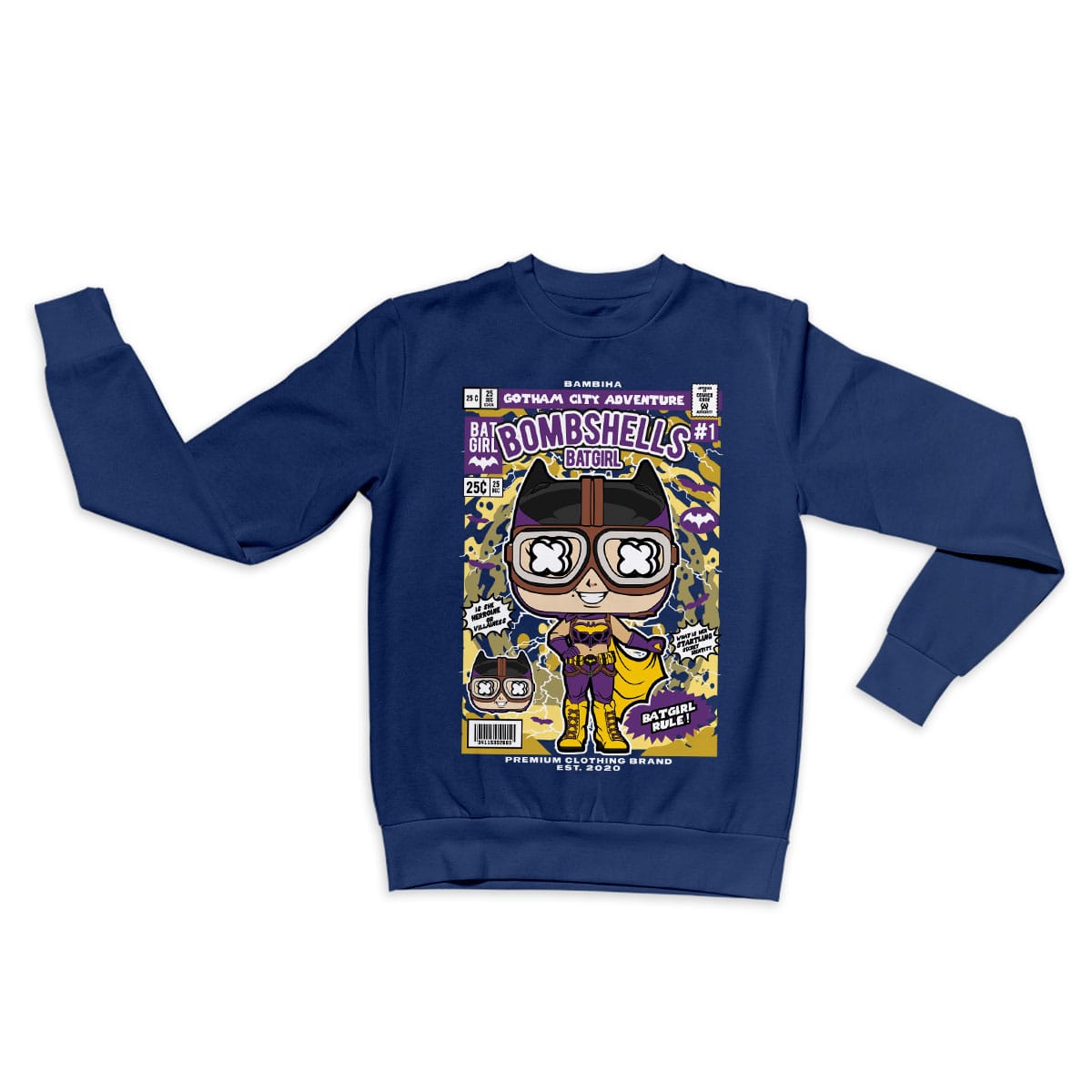 Bombshells Cartoon Sweatshirt