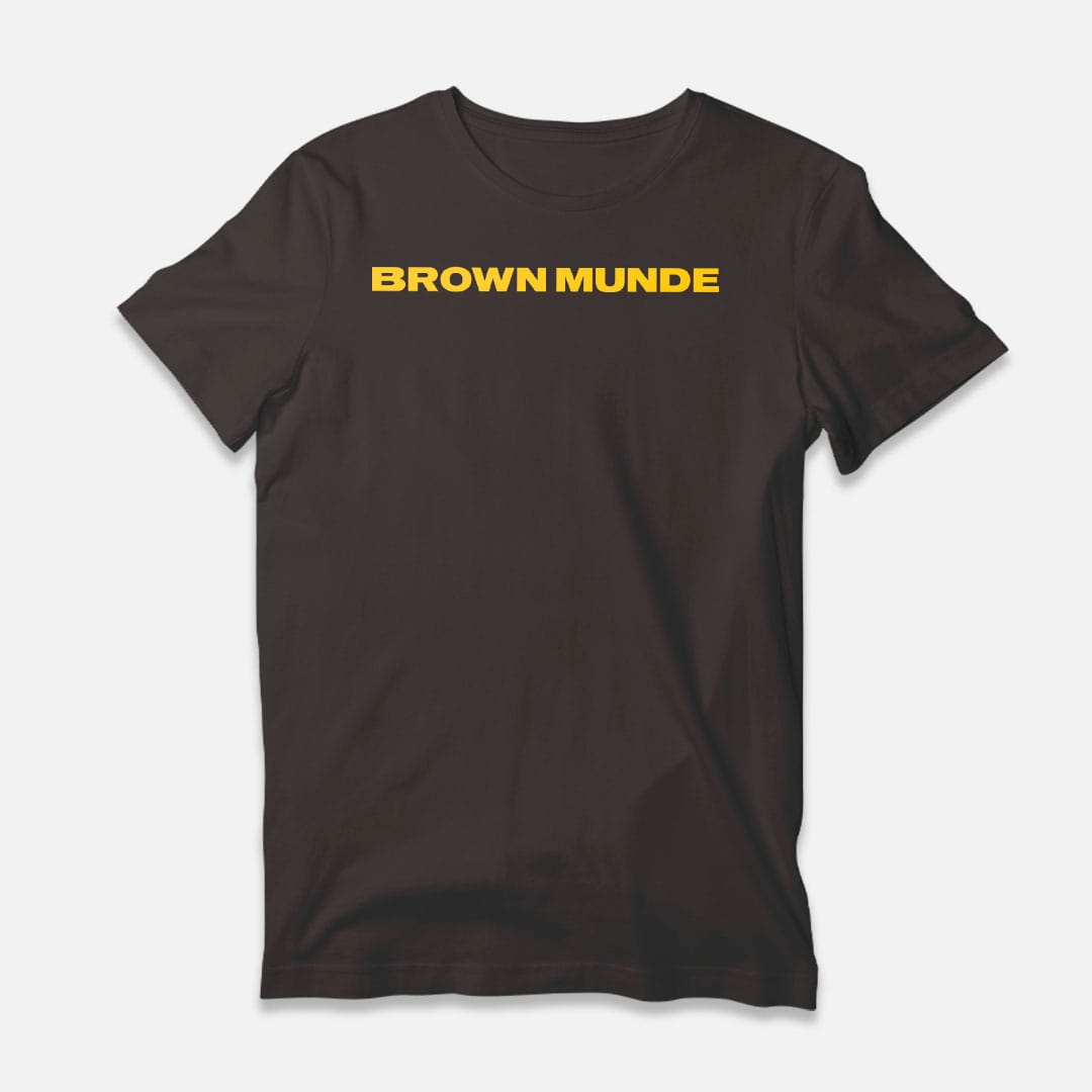 Brown Munde Coffee Brown T-Shirt
