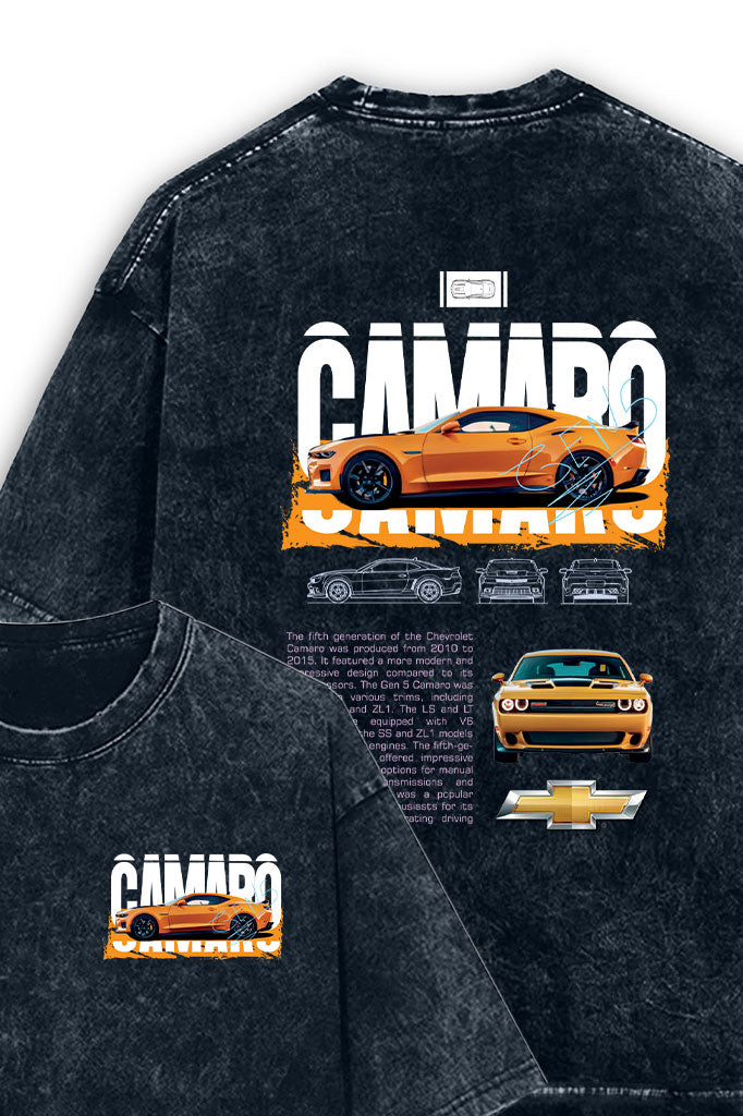 Camarro Acid Wash Oversized T-Shirt