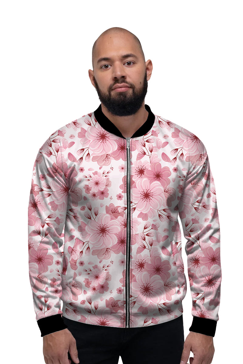 Cheery Blossom Bomber Jacket