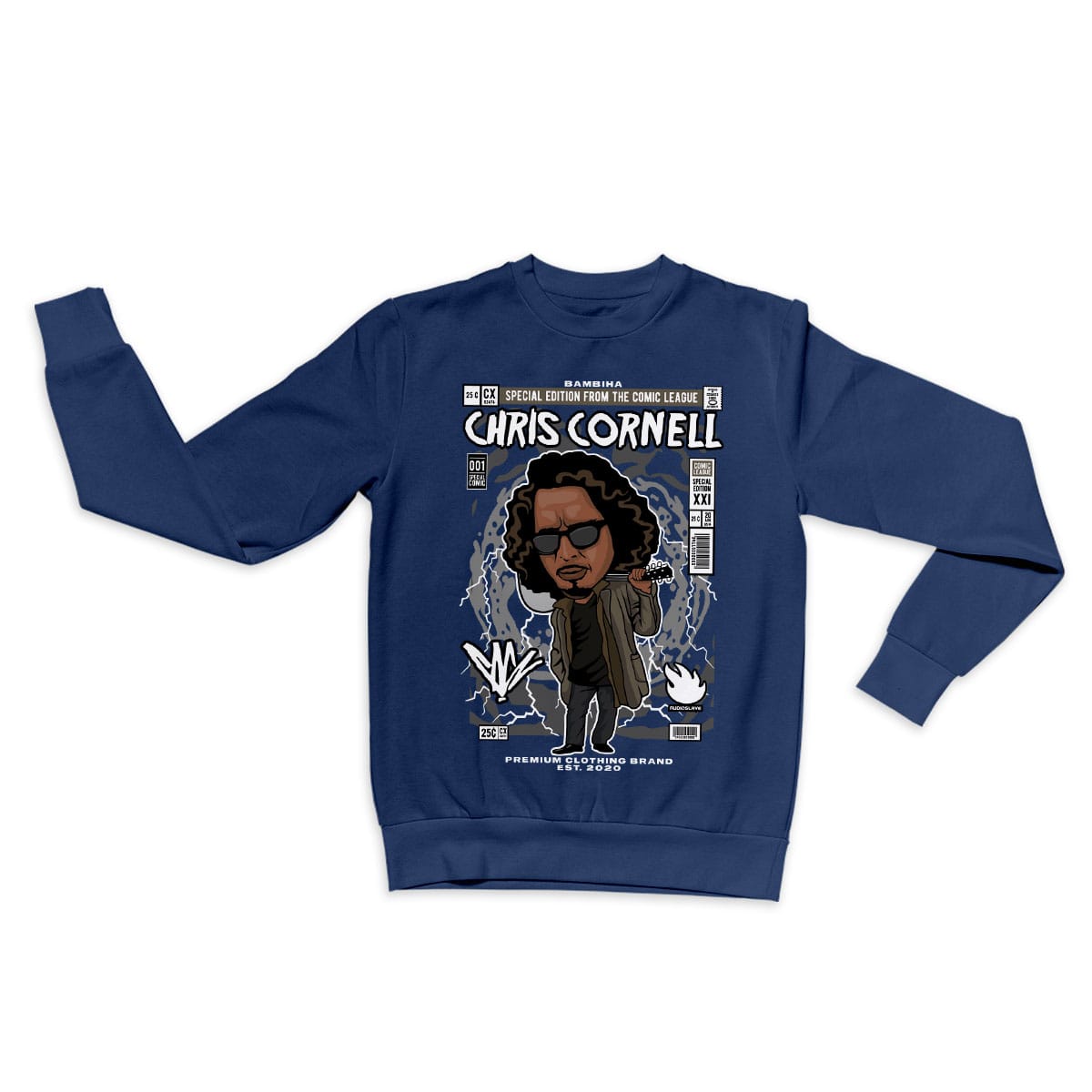 Chris Cornell Cartoon Sweatshirt