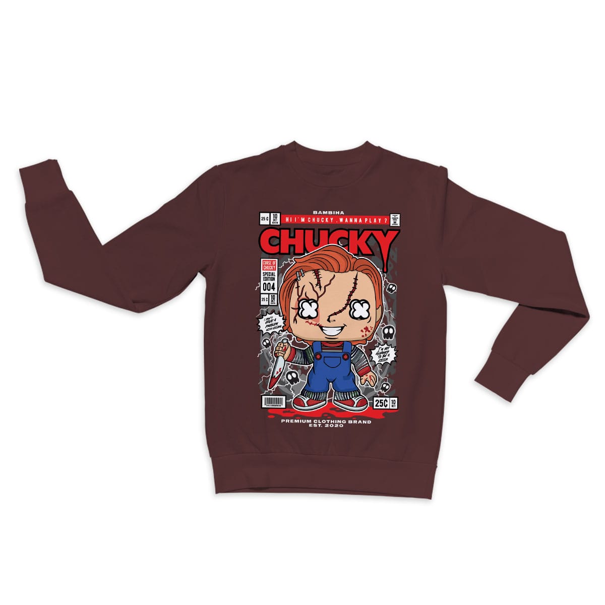 Chucky Cartoon Sweatshirt