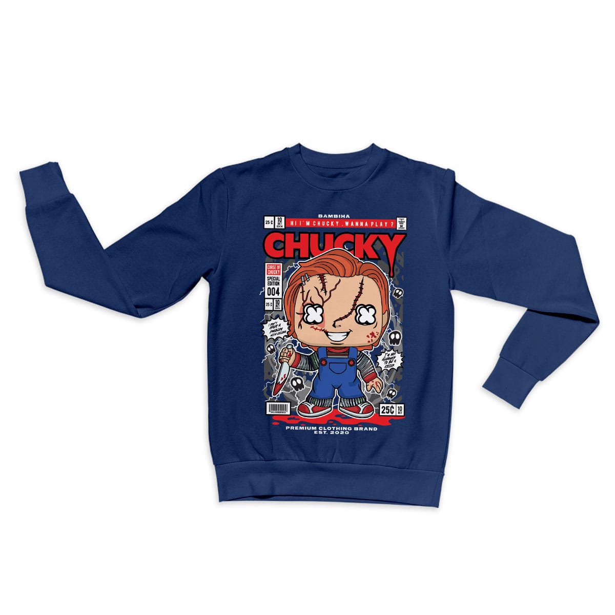Chucky Cartoon Sweatshirt