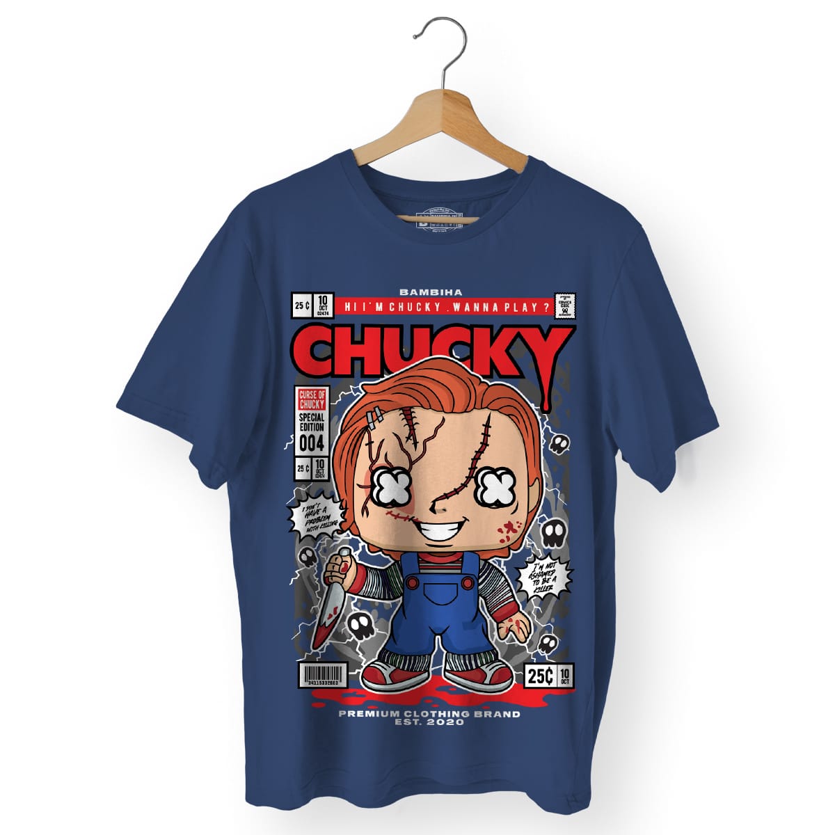 Chucky Cartoon T-Shirt