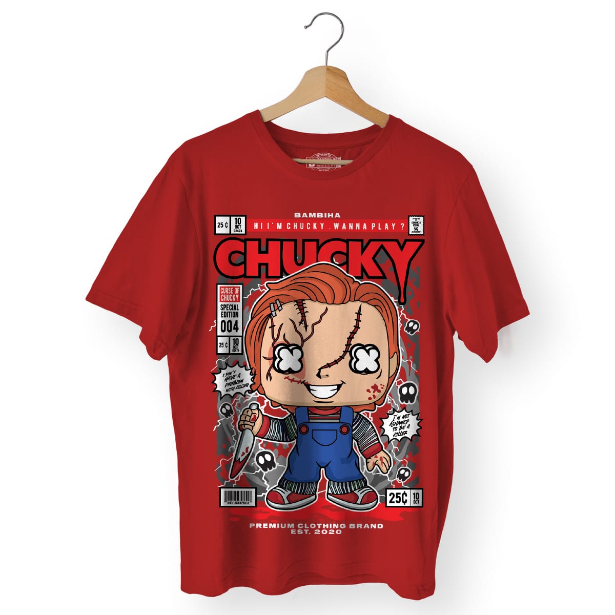Chucky Cartoon T-Shirt