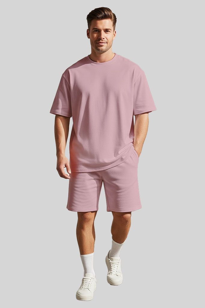 Bambiha Essential Flamingo Terry Relaxed Fit Co-Ord Set