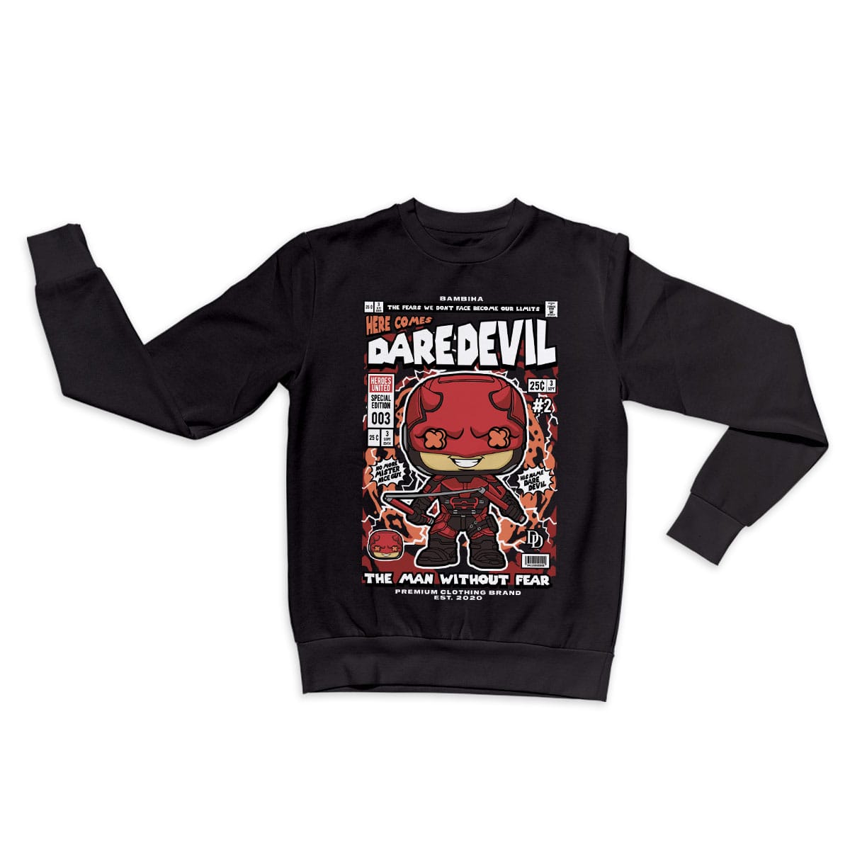 Dare Devil Cartoon Sweatshirt
