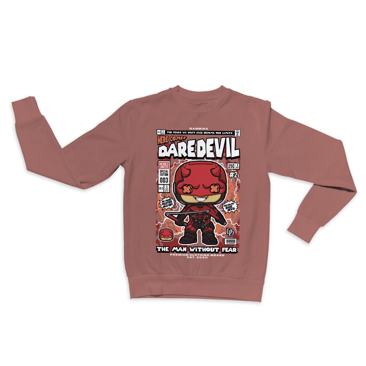 Dare Devil Cartoon Sweatshirt