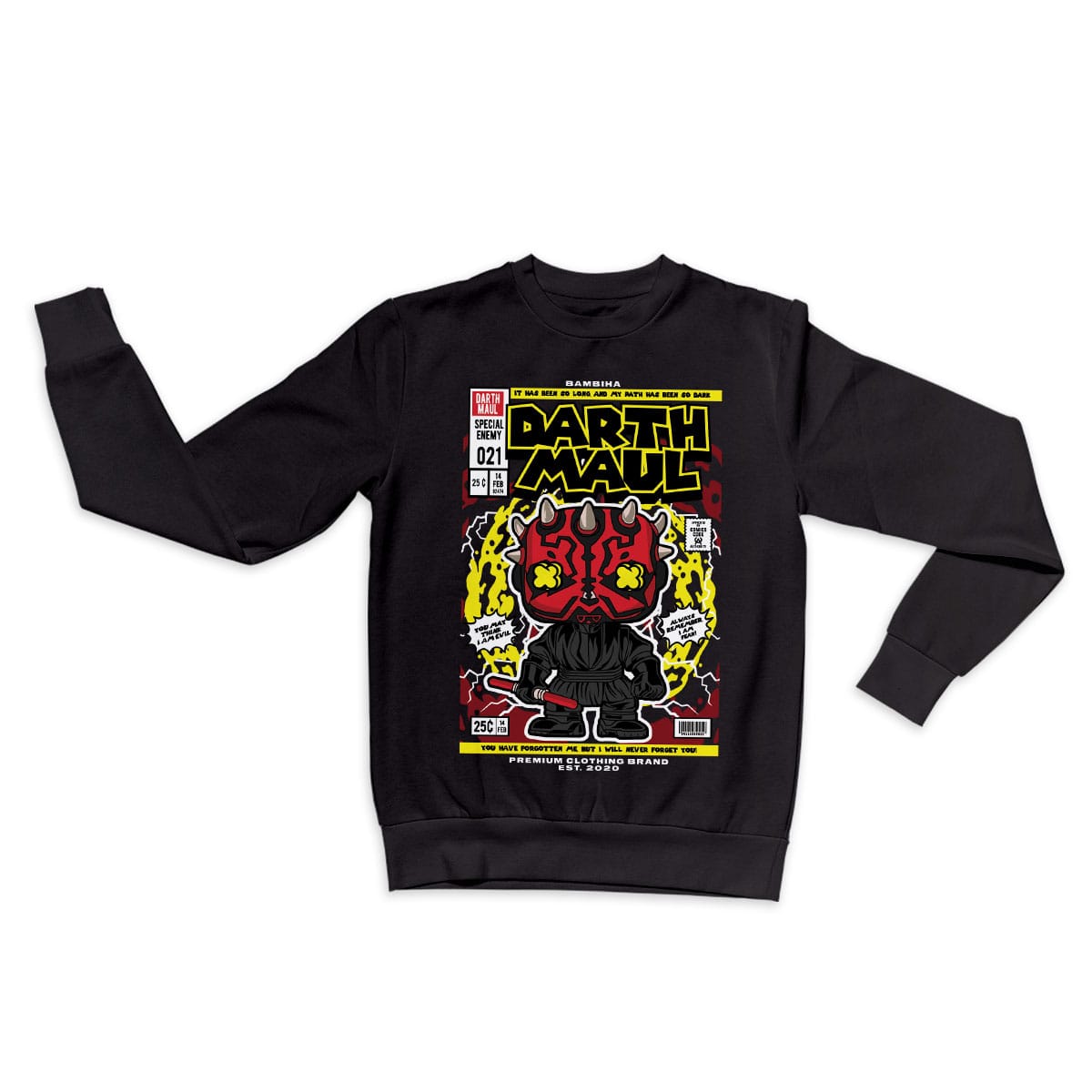 Darth Maul Cartoon Sweatshirt