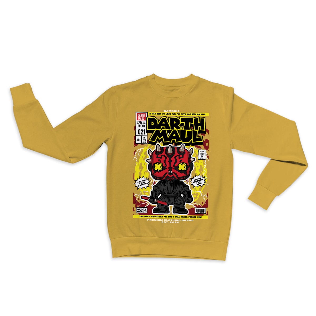 Darth Maul Cartoon Sweatshirt