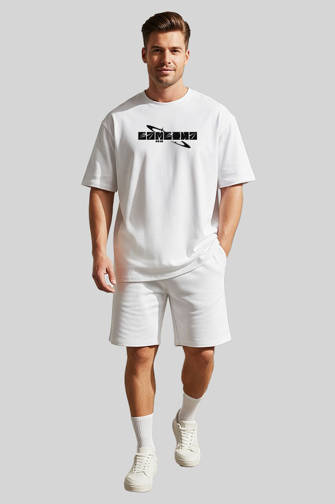 Detached Loop Terry Relaxed Fit Co-Ord Set