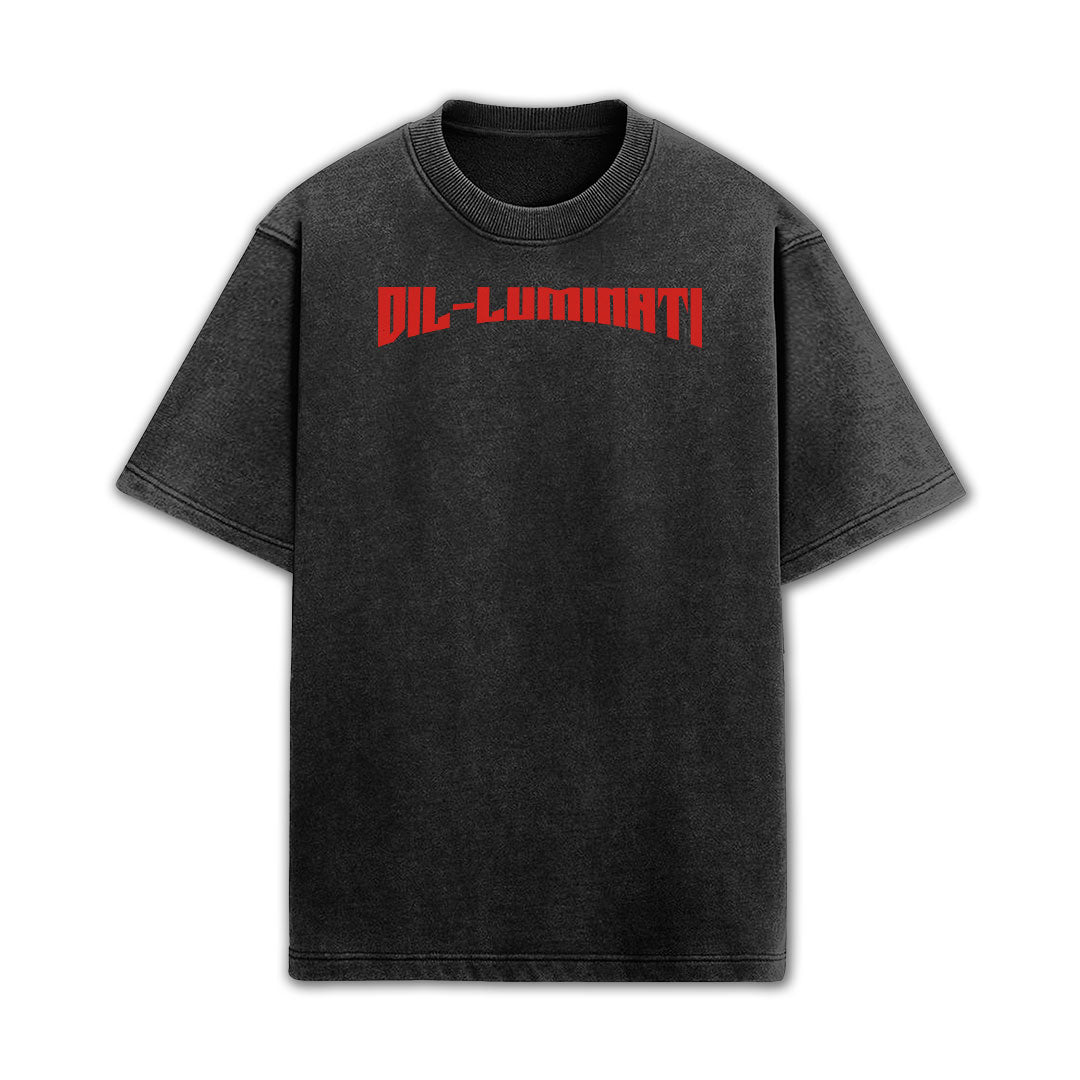 Dil-Luminati Acid Wash Oversized T-Shirt