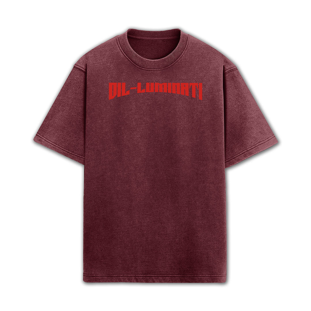 Dil-Luminati Acid Wash Oversized T-Shirt