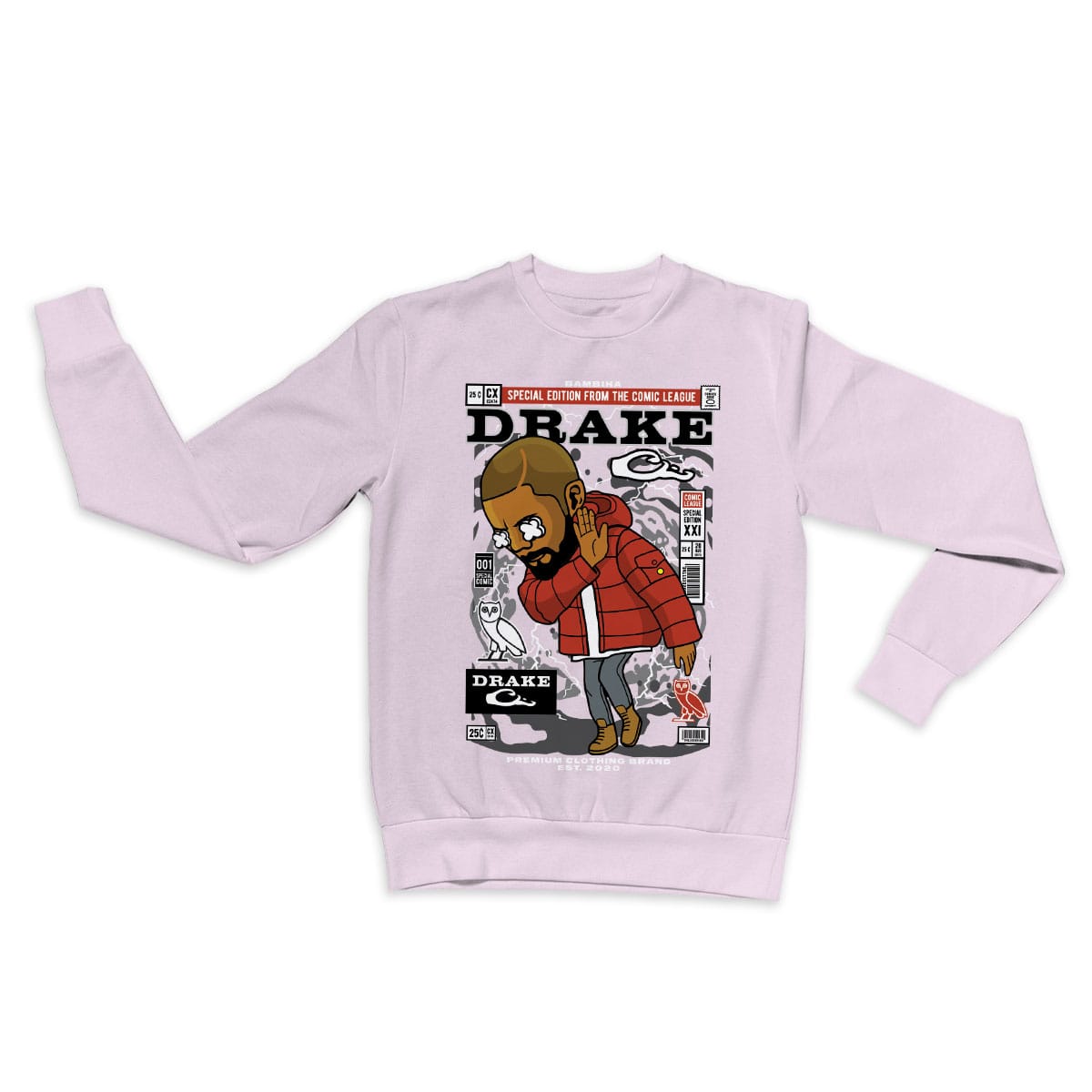 Drake Cartoon Sweatshirt