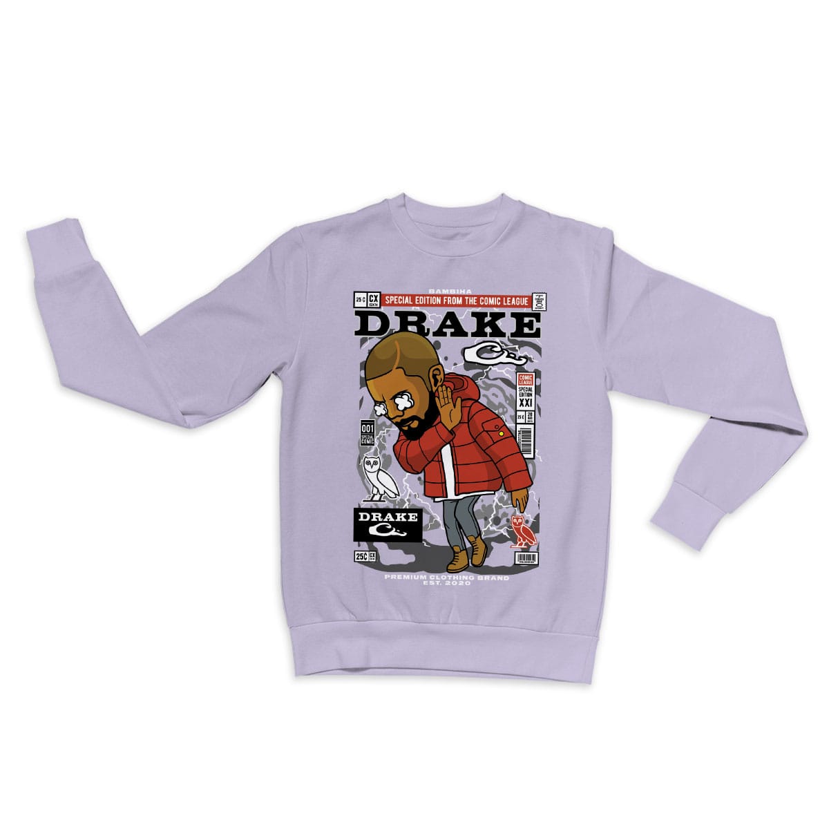 Drake Cartoon Sweatshirt