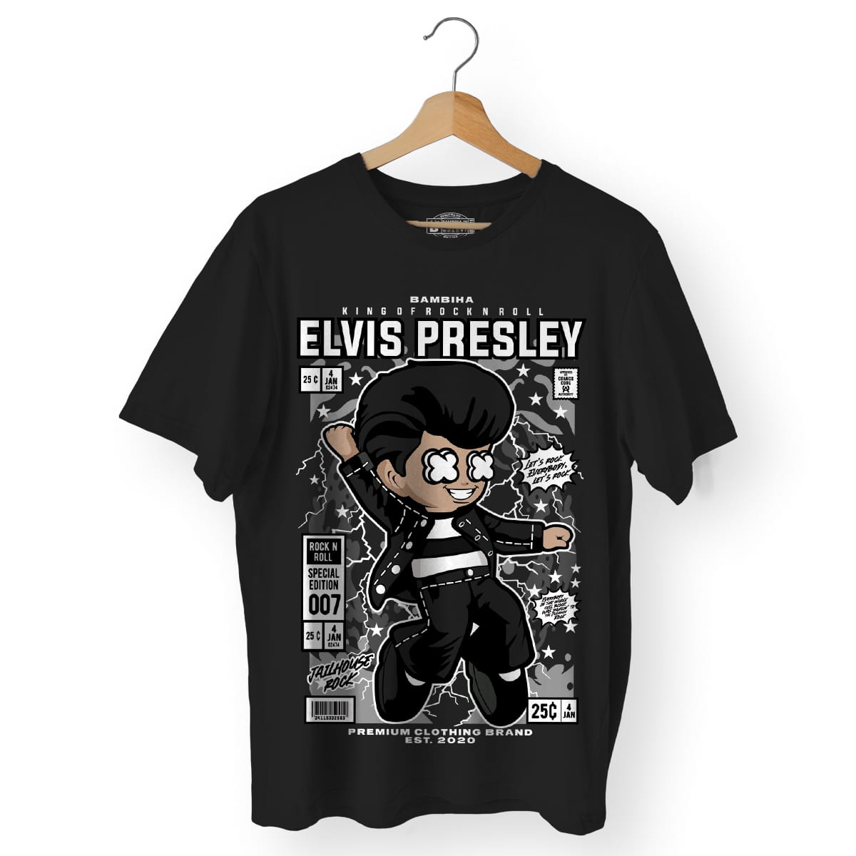 Elvis Cartoon T-Shirt