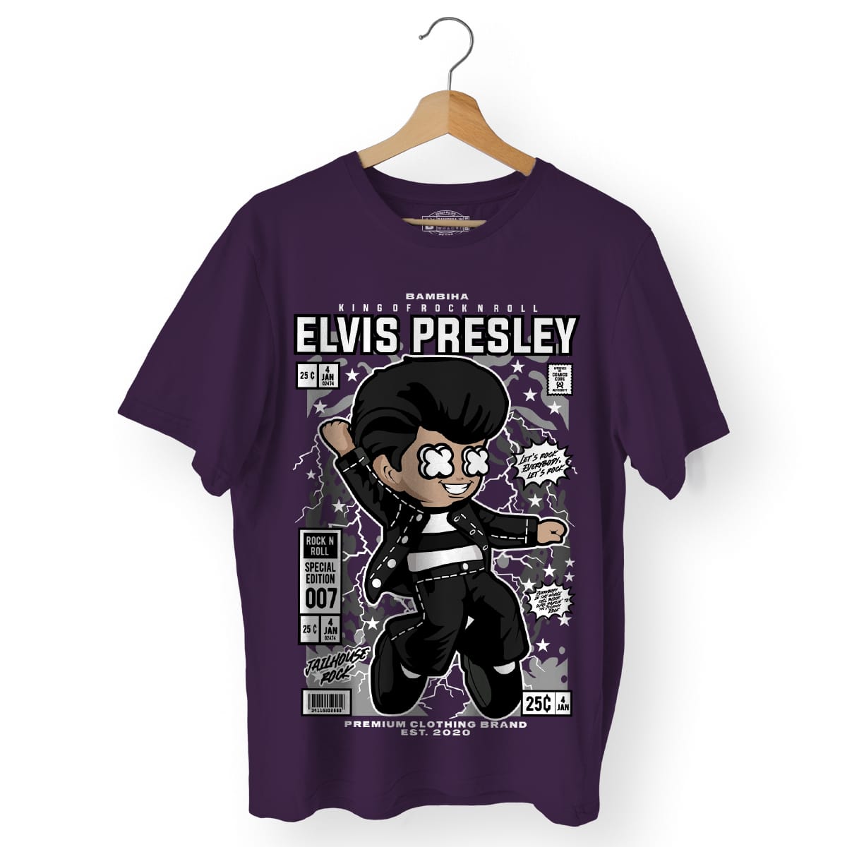Elvis Cartoon T-Shirt