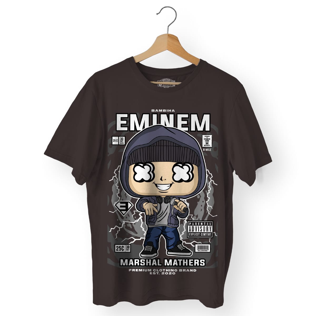 Eminem 8 Mile Cartoon T-Shirt