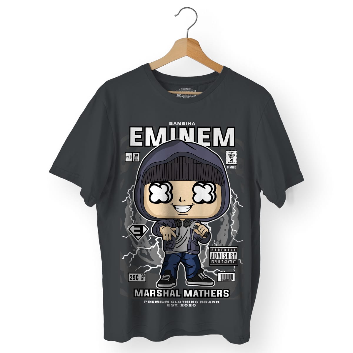 Eminem 8 Mile Cartoon T-Shirt