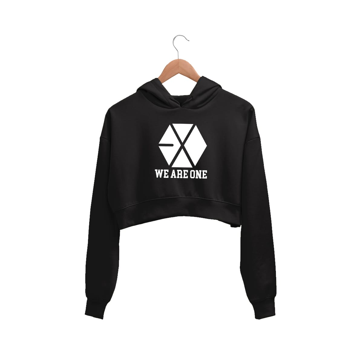 Exo We are One Crop Hoodie