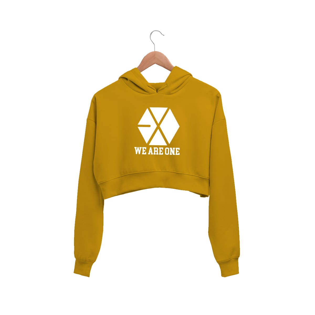 Exo We are One Crop Hoodie