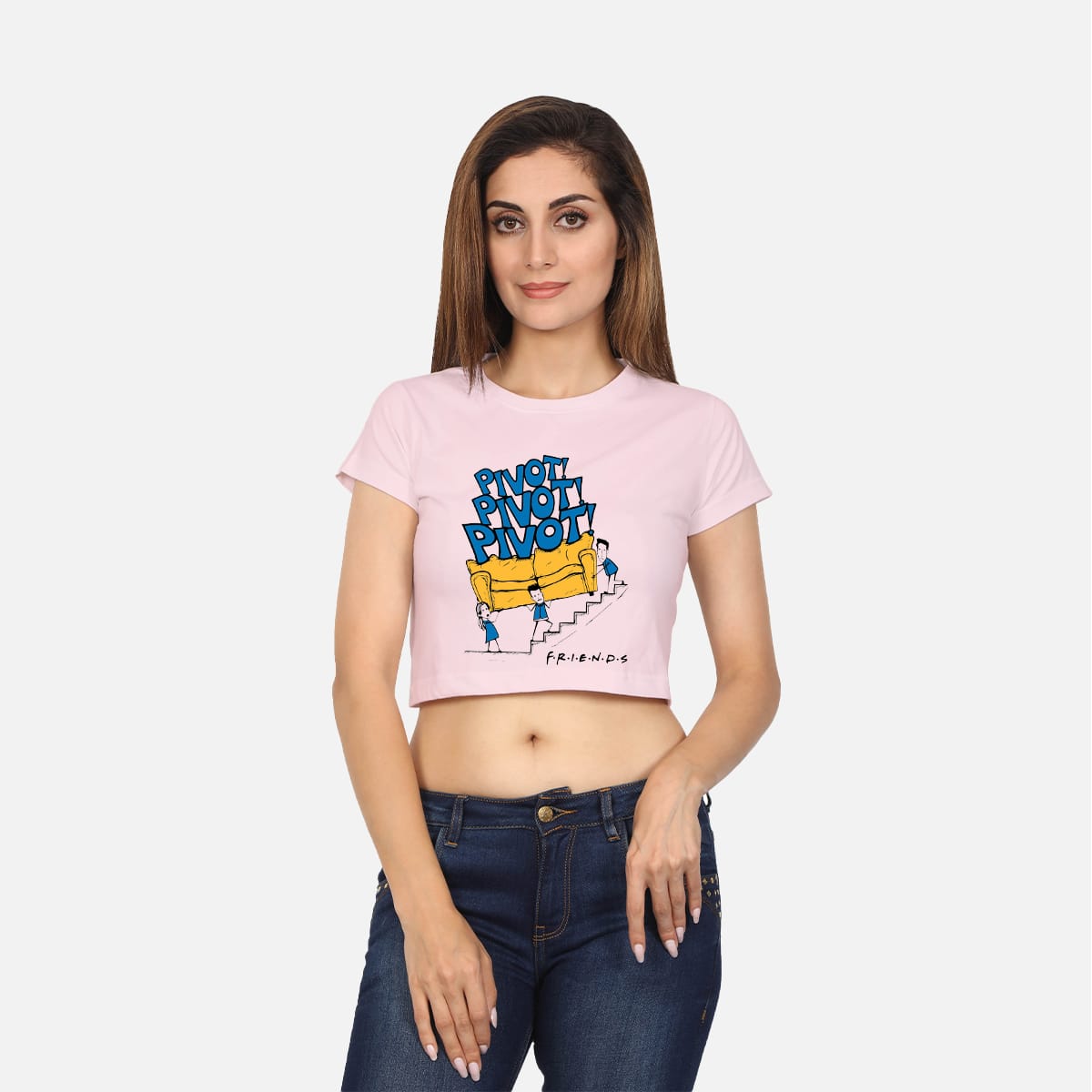Friends Pivot Crop Top