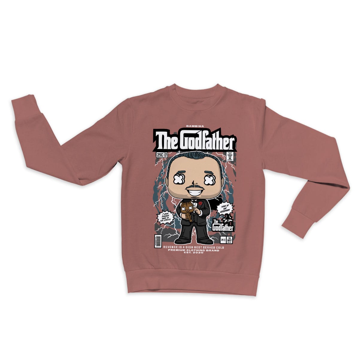 Godfather Vito Corleone Cartoon Sweatshirt