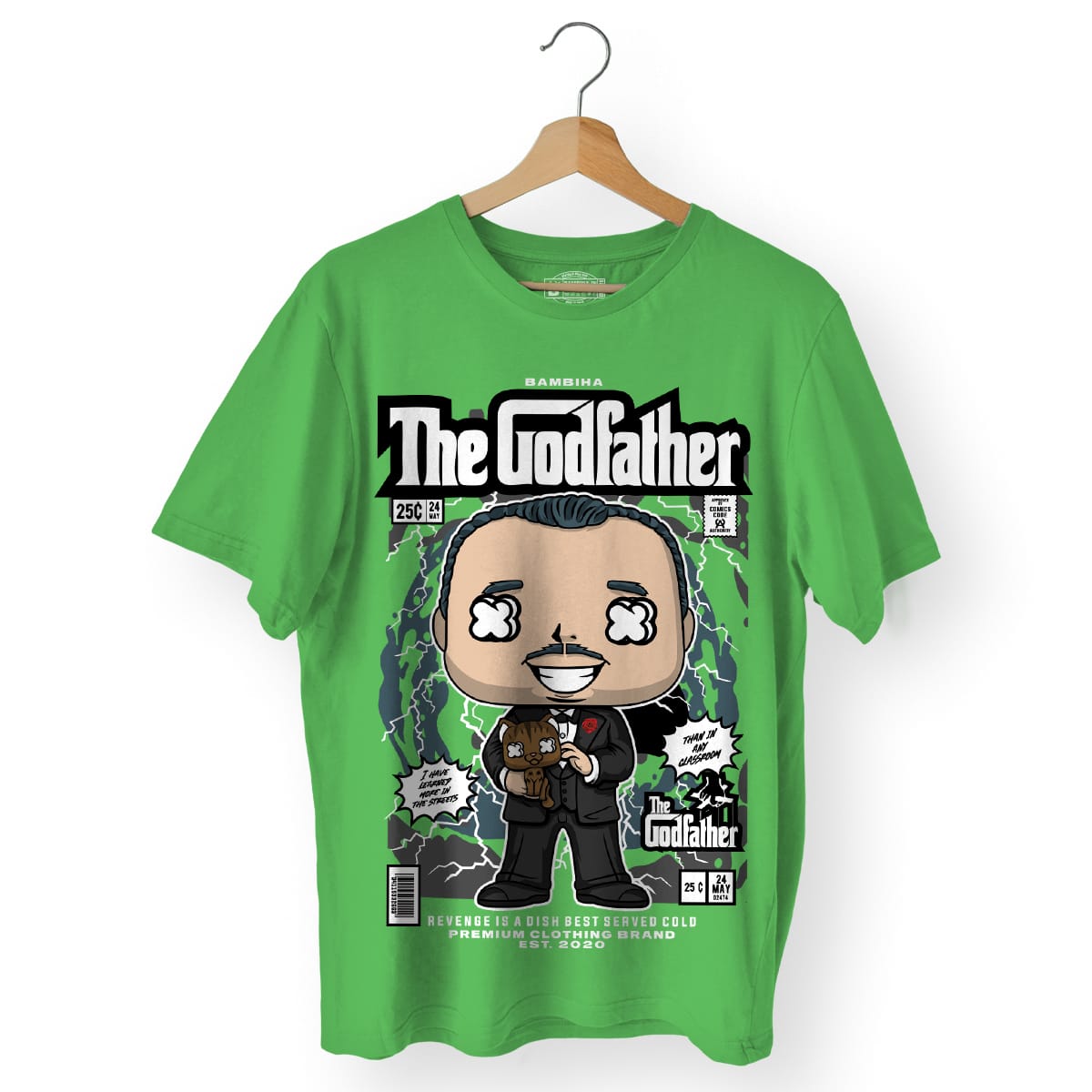 Godfather Vito Corleone Cartoon T-Shirt