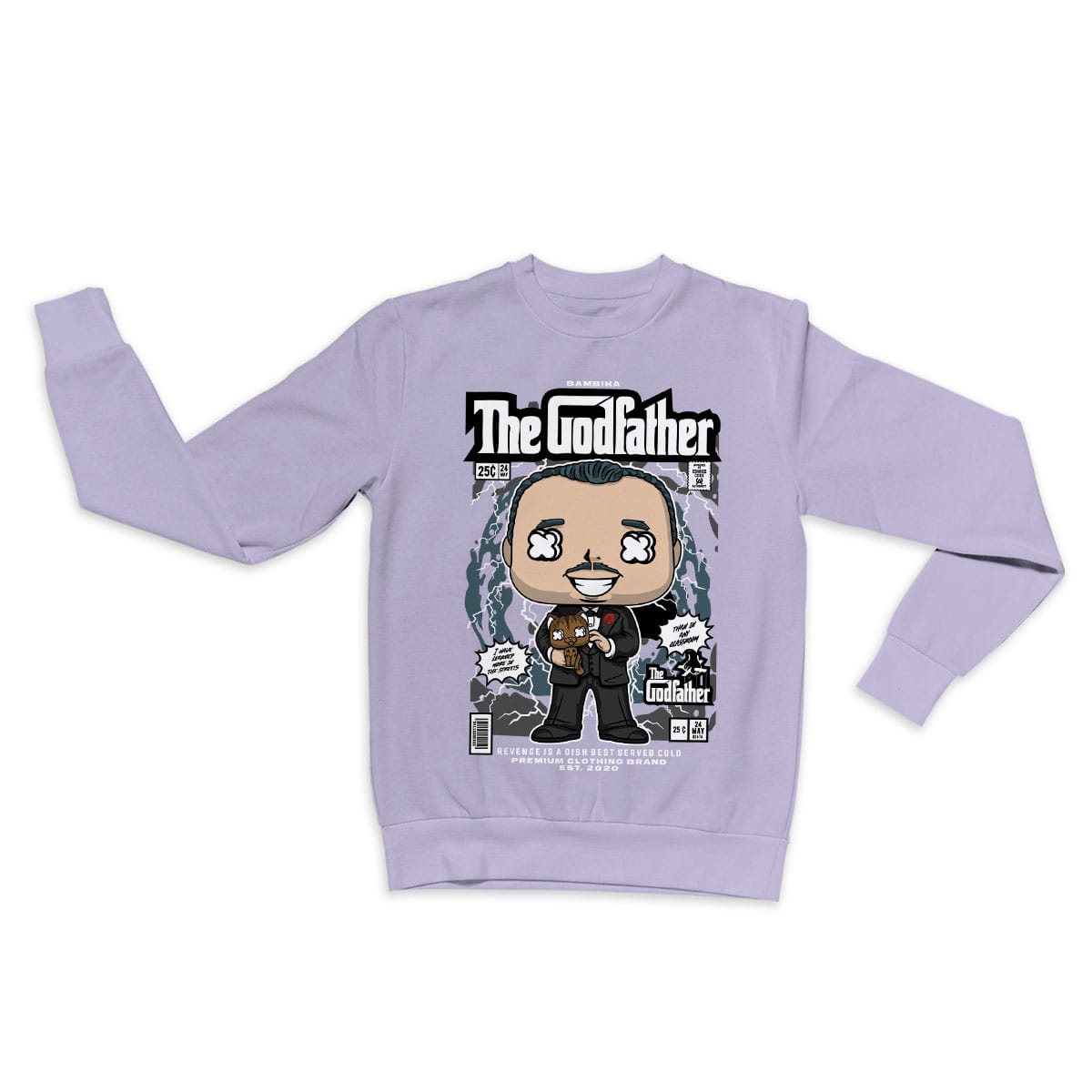 Godfather Vito Corleone Cartoon Sweatshirt