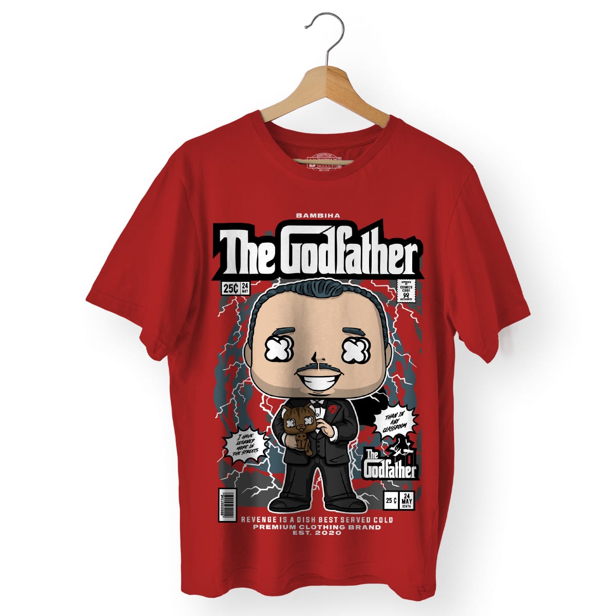 Godfather Vito Corleone Cartoon T-Shirt