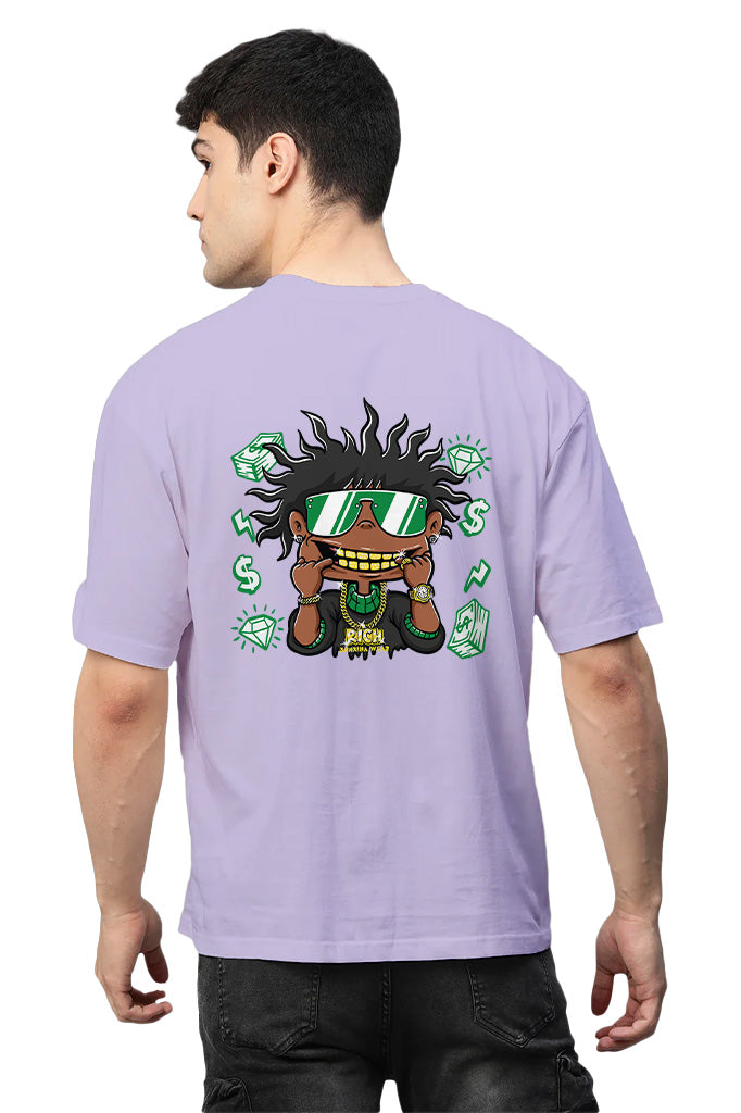 Gold Grin Hustler Oversized T-Shirt